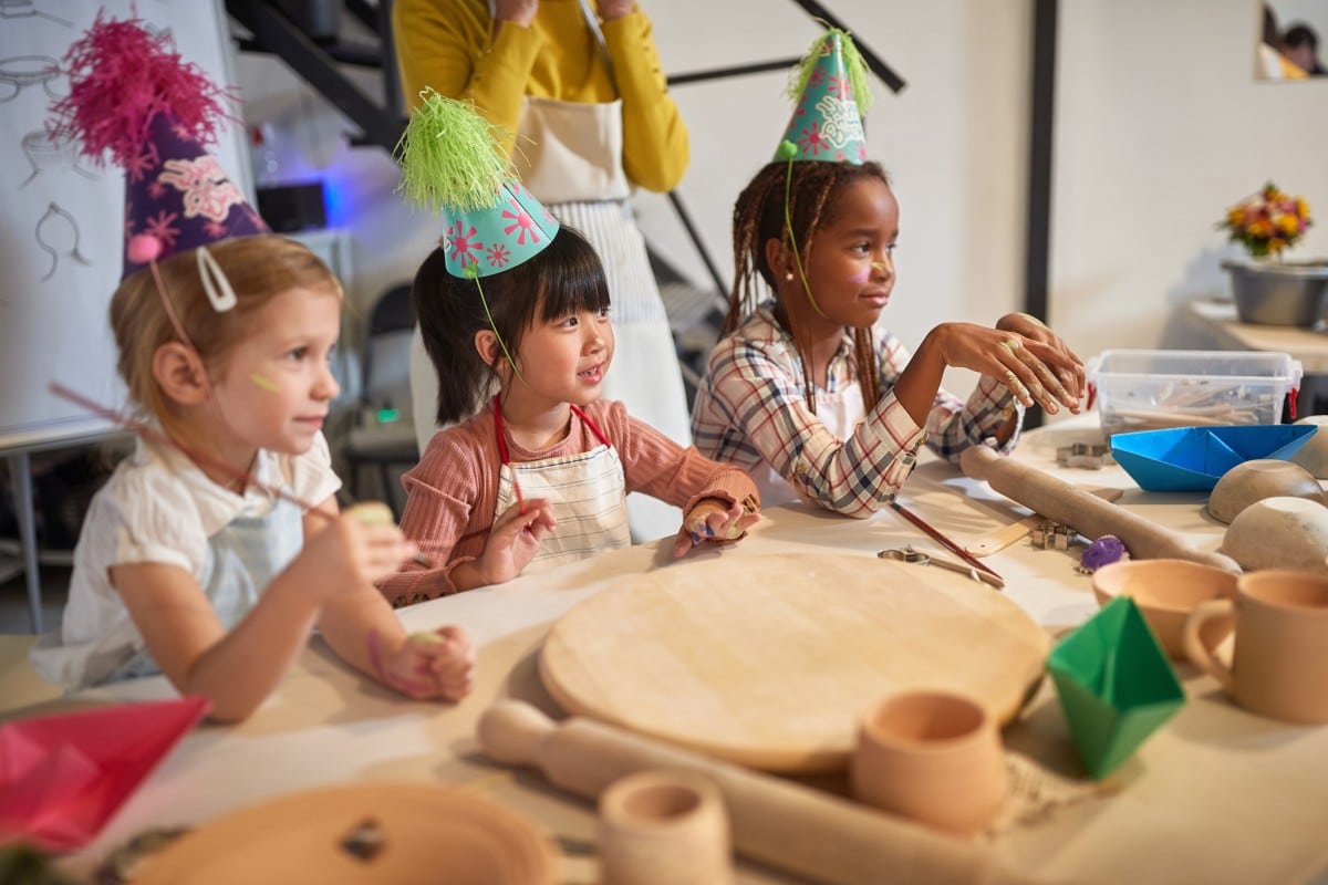 Kids at a Birthday Party