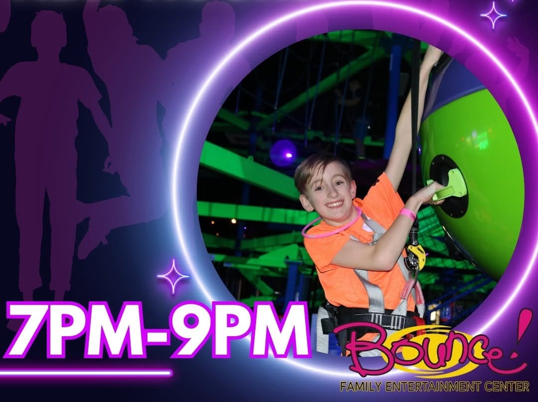 Bounce! Family Entertainment Center Glow Night